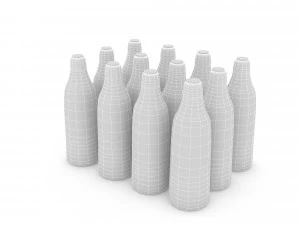 model market stand product 01 3D Model