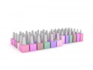 market stand product 02 3D Model
