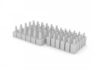 market stand product 02 3D Model