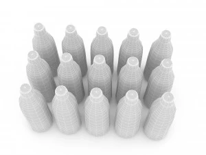 market stand product 03 3D Model