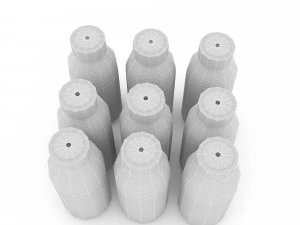 market stand product 07 3D Model