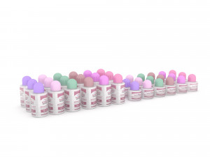 3d market stand product 08 3D Model