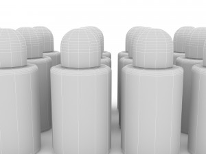 3d market stand product 08 Modelo 3D