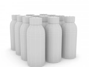 3d market stand product 09 3D Model