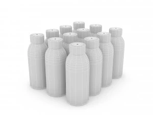 3d market stand product 09 3D Model