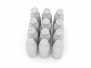 3d market stand product 09 3D Model