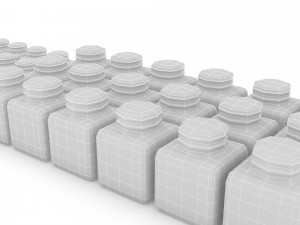 3d market stand product 12 3D Model