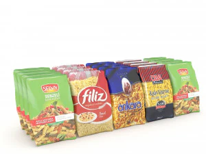 マーケットスタンド製品13 3Dモデル