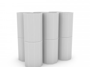 market stand product 14 3D Model