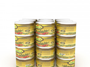 3d market stand product 16 Model 3D