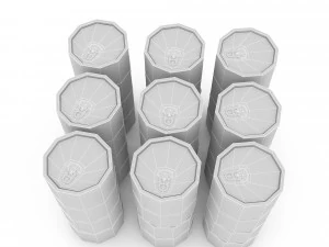 market stand product 19 3D Model