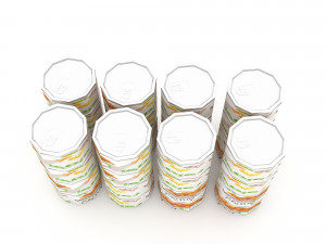 market stand product 20 Modello 3D