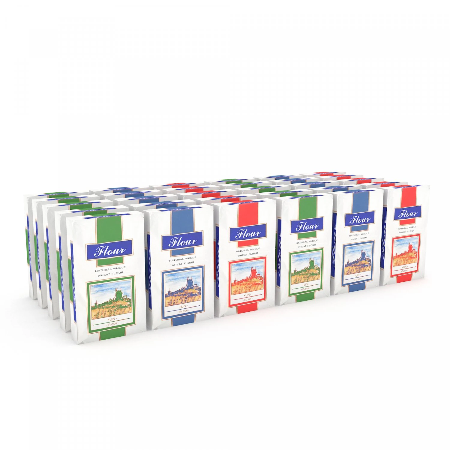 market stand product 29 3D Model .c4d .max .obj .3ds .fbx .stl .blend