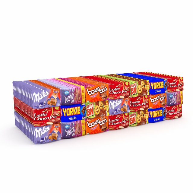 market stand product 34 Modèle 3D .c4d .max .obj .3ds .fbx .stl .blend 