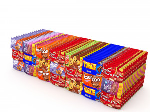 market stand product 34 Modèle 3D