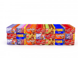 market stand product 34 Modèle 3D