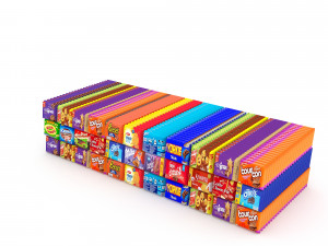 market stand product 36 3D Model