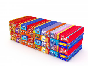 market stand product 36 Modello 3D