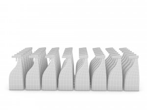 market stand product 39 Modelo 3D