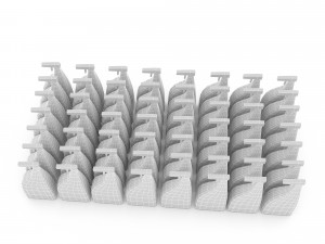 market stand product 39 Modelo 3D