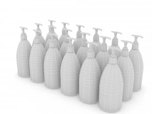 market stand product 41 3D Model