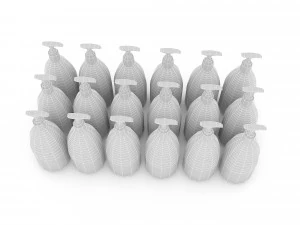 market stand product 41 3D Model