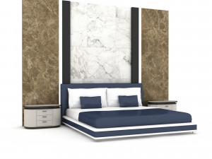 3d modern bed design 01 Modelo 3D