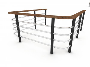 3D railing 05 3D Model