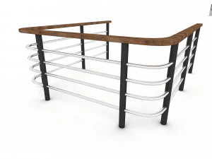 3D railing 05 3D Model