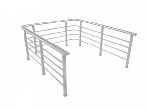 3D railing 05 3D Model