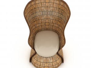 Bamboo chair 3D Model