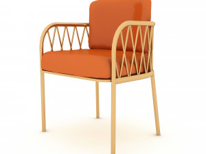 3D modern metal chair 3Dモデル