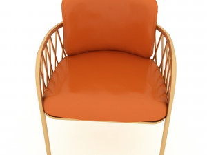 3D modern metal chair 3Dモデル
