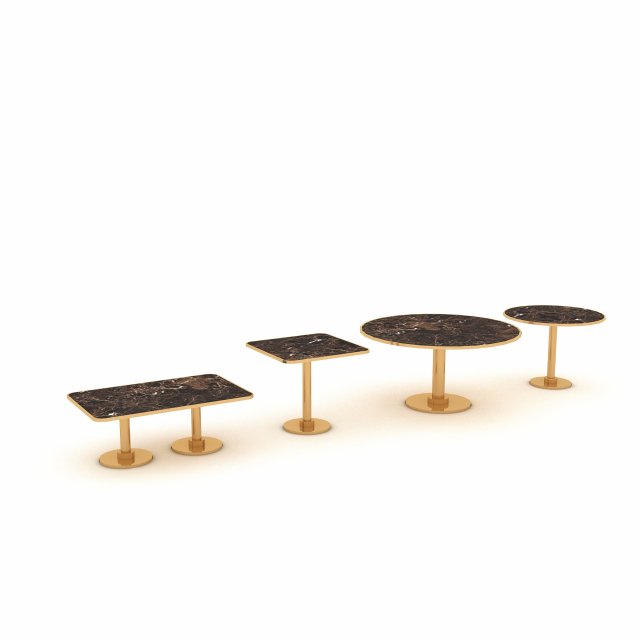 3D modern dining table 06 Modello 3D .c4d .max .obj .3ds .fbx .stl .blend 