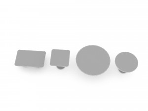 3D modern dining table 06 Modello 3D