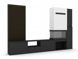 3d modern tv stand 3D Модель