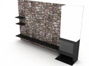 3D 3d modern tv stand 04 3D Model