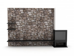 3D 3d modern tv stand 04 Modello 3D