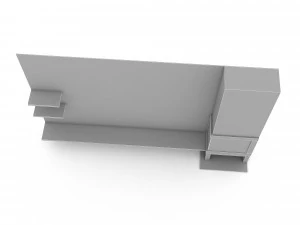 3D 3d modern tv stand 04 3D Model