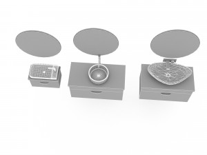 3d modern sink type 3D 모델