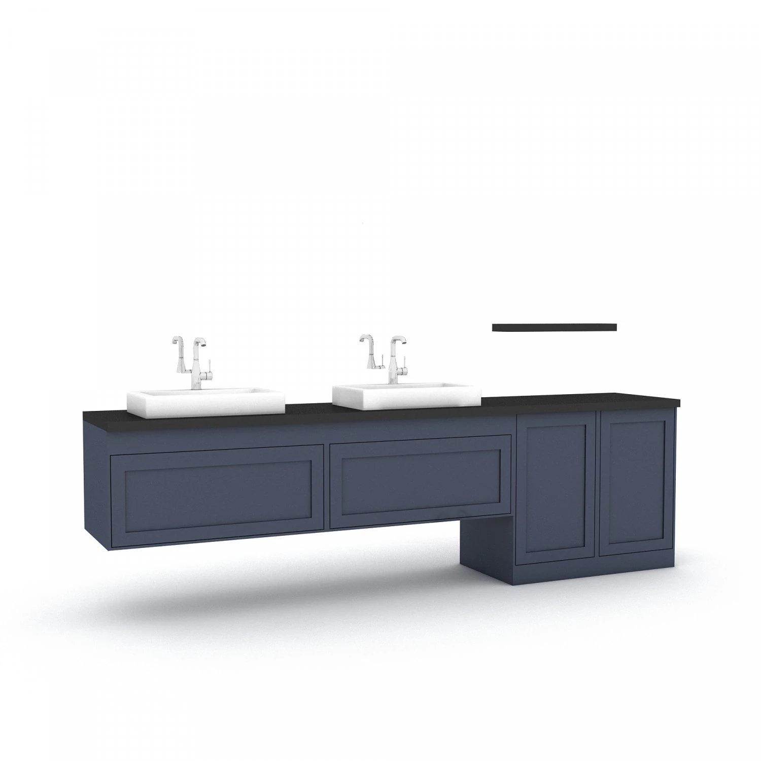 3d modern sink type 3D Model .c4d .max .obj .3ds .fbx .stl .blend 