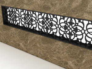3D garden wall model 3D Модель