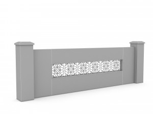 3D garden wall model 3D Модель