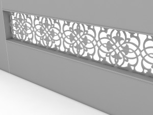 3D garden wall model 3D Модель