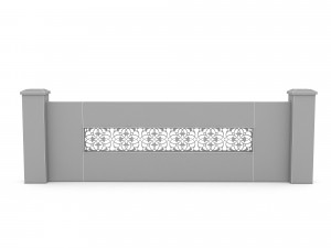 3D garden wall model 3D Модель