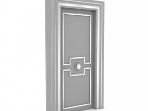 Modern door 05 model 3D Model