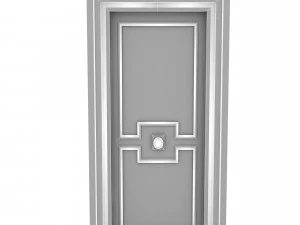 Modern door 05 model 3D Model