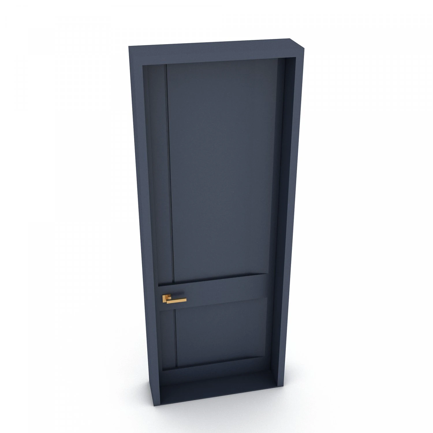3D modern door 06 model 3D Model .c4d .max .obj .3ds .fbx .stl .blend 
