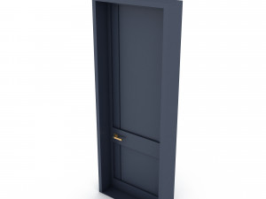 3D modern door 06 model 3D 模型