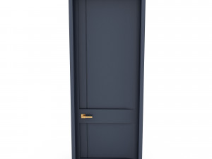 3D modern door 06 model 3D 模型